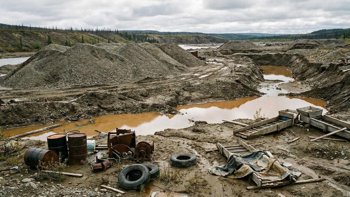 Золотарей в Приамурье оштрафовали за свалку мусора у реки Томача Золотарей в Приамурье оштрафовали за свалку мусора у реки Томача