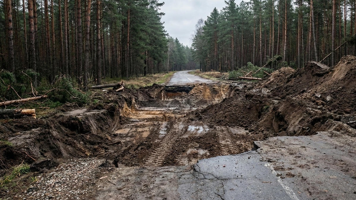 В Приамурье с золотарей взыскали ущерб за порчу дороги ради добычи золота